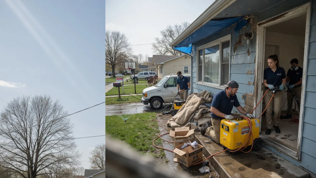 Basement Flood Cleanup in Meadville, MS near me